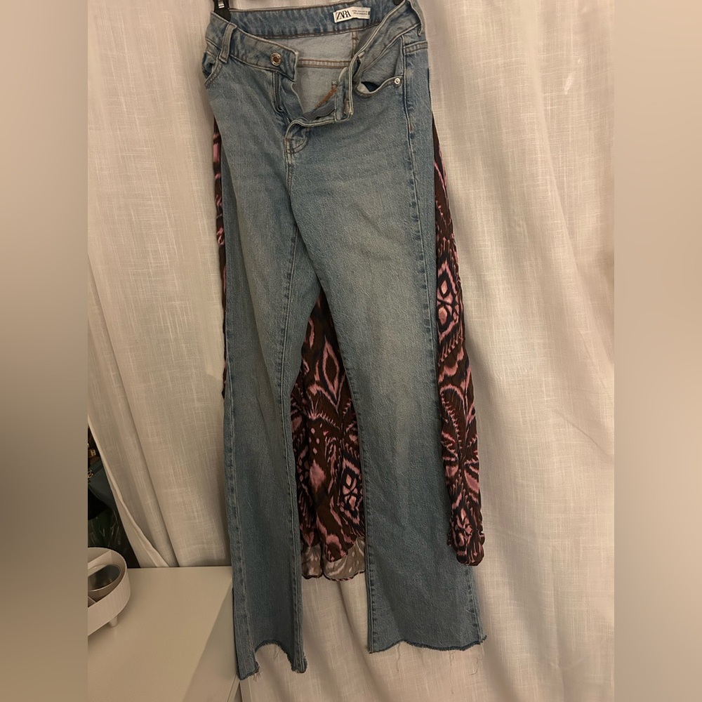 Zara Lowrise Flare Jeans